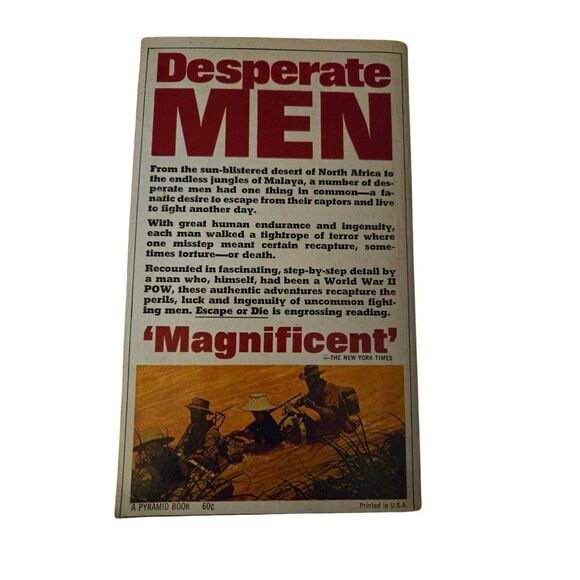 Escape or die by Paul brickhill - pyramid books - Picture 2 of 6